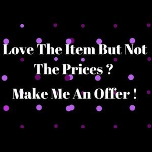 Love 💕 the Item But not the prices make an offer